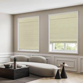 Dez Furnishings 3sln320640 Cordless Room Darkening Classic Roman 32 Inch W X 64 H Linen