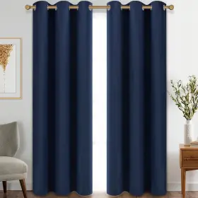 Diraysid 744306239879 Blackout Curtains For Bedroom Grommet Thermal Insulated Room Darkeni