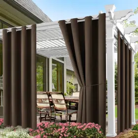 Diva En Camino Dec 52 132 Outdoor Indoor Curtains For Patio Weather-resistant Window Panels Privacy Pro