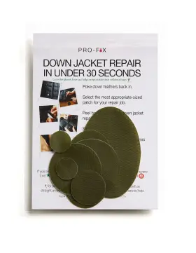 Prf5223cnt Djr Self-adhesive Waterproof Repair Patch Kit - 30-second Fix For Down Jackets T