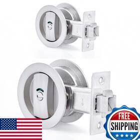 Dontay B0c6l29kd3 Pocket Door Color Coded Indicators Lockprivacy Bed/bath Handles Latch