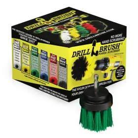2in-l-g-qc-db Drillbrush Kitchen Accessories - Microwave Long Cleaning Brush Suppli