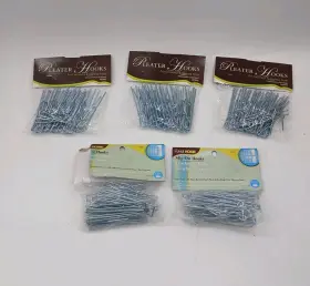 44323 Dritz Lot Of 2 - Home Drapery Pleater Hooks Packages Assorted