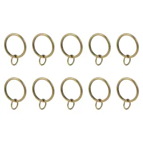 Dtf240422tt000574 Dtgn 32mm Inner Diameter Curtain Rings - 28pack Good For Green