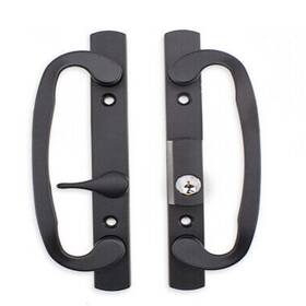Easy Fix Hardware B0czscdg8l 8.5 Legacy Sliding Patio Glass Door Offset Latch Black Handle