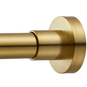 Txx03 Eboatop Shower Curtain Rod Tension- Never Rust No Drill Non-slip Spring Tension Showe