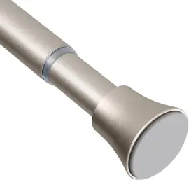 Xlb-78fj-07 Eboatop Silver Shower Curtain Rod - Tension Adjustable 32 To 62 Inch Spri