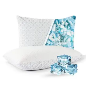 Vc-pl-cl2-lc1 Egohome Cooling Shredded Memory Foam Pillows For Hot Sleepers Adjustable Bed