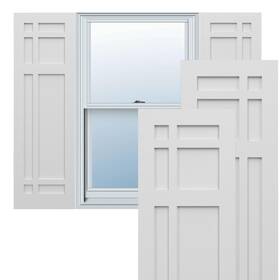 Ekena Millwork Tfp001sj15x029wh 15 Inch W X 29 H True Fit Pvc San Juan Capistrano 15- 29- White