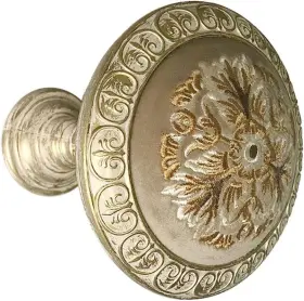 Elecharm 313115074041 1pair Flannelette Embroidered High Grade Medallion Holdbacks Wall Hook Drapery