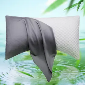 Elibaba 706952744473 Cooling Side Sleeper Pillow Cases - Curved Rayon Derived From Bambo... Fast Ship