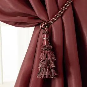 Elrene 026865902532 Home Fashions Charlotte Decorative Tassel Windowcurtain Tieback 24 Inch R