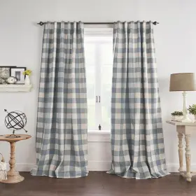 91353cby Elrene Home Fashions Farmhouse Living Grainger Buffalo-check Blackout Window