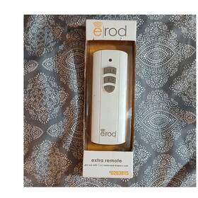 Elrod 0283815 Motorized Curtain Rod Remote Control White Mpn Model F23830w