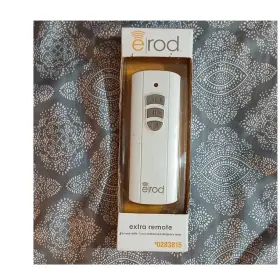 F23830w Elrod 0283815 Motorized Curtain Rod Remote Control White Mpn Model