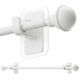Enjoybasics Creb0035amus No Drill Curtain Rods For Window 66 To 120 Inches 5/8 Inch Diame