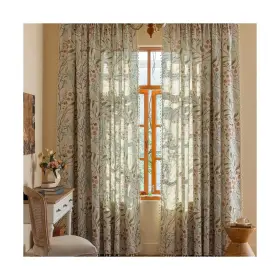 En250101m02 Enjoybridal Floral 84 Inch Curtains For Bedroom Decor Drapes Floor Length Sem