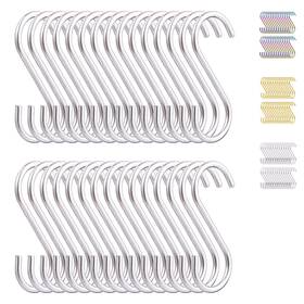 Evanda 974620869795 S Hooks For Hanging Pack Of 30 Heavy Duty Stainless Steel Metal Mutil