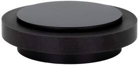 Evi Herrajes I-203 35x12-ng Adhesive Door Stop Black Lacquered Stainless Steel Modern Desi