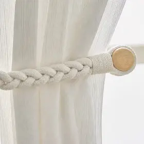 L2208 Evideco Curtain Tiebacks With Magnetic Closure 19 X 0.8 In