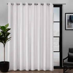 Exclusive Home 642472103829 Loha Patio Grommet Top Single Curtain Panel 108 Inch X84 Winter