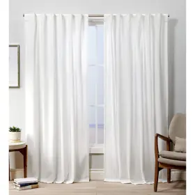 Eh8430-04 Exclusive Home Curtains Velvet Hidden Tab Top Curtain Panel 52x108 Winter W