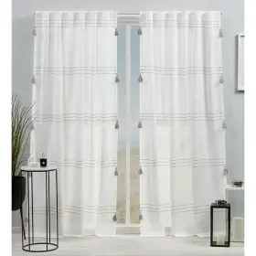 Eh8464-02-2-84h Exclusive Home Demi Light Filtering Hidden Tab Top Curtain Panel Pair 54 Inch X84