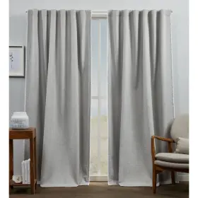 Eh8475-03-2-96h Exclusive Home Marabel Lined Room Darkening Blackout Hidden Tab Top Curtain P