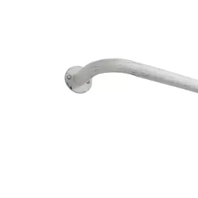 Er1022-01 Exclusive Home 66120 Holden Wrap Around 1 Inch Curtain Rod Distressed White 82.5 -120