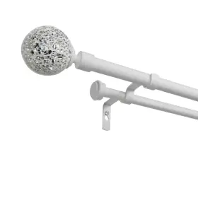 Er1024-03 Exclusive Home 66120 Curtains Mosaic Double Curtain Rod And Finial