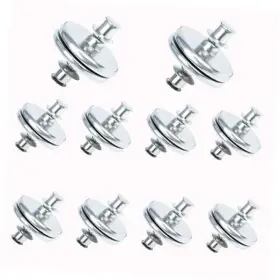 036707 Farwenc Magnetic Curtain Clips Plus Size 0.98 Inch Weights Magnets With 10 Pairs