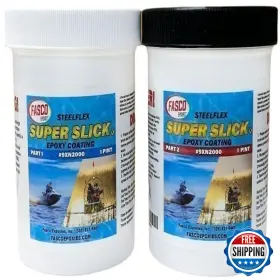 B079yydhdt Fasco Epoxies Super Slick 2000 Epoxy Bottom Coating For Airboats Jet Skis Etc