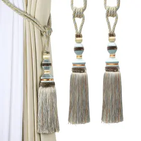 Fenghuangwu 680306679485 2pcs Curtain Tiebacks Tassel Tie-backs Elegant Tie Backs Holdbacks Fo