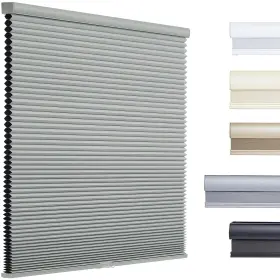 Flamax 779303012088 Custom Color-matched 1.5 Inch Cordless Cellular Shades For Indoor Windows And Doors