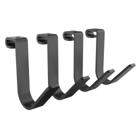 Grh1b Fleximounts 4 Pack Add On Storage Rail Hook Accessory For Ceiling Rack And Wa