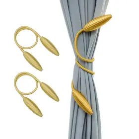 Fullgaden 791378072507 Upgraded Version 2 Pcs Curtain Tiebacks Random Modelling Holdbacks Drapery Tie B