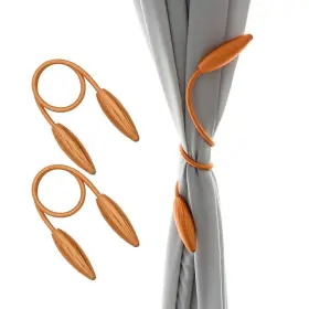 Fullgaden 791378072545 Upgraded Version 2 Pcs Curtain Tiebacks Random Modelling Holdbacks Drapery Ti