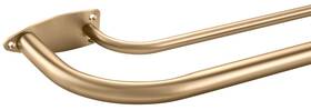 Fumlyate Fa-050 Double Curtain Rod For 48-84 Inches Windows Blackout Wrap Around Window Curt