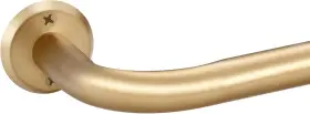 Fa-121 Fumlyate Room Darkening Curtain Rods For Windows 28 To 53 Inches 28-53 Brushed Gold