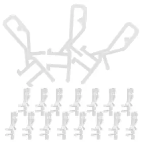 2143189mc10h Gadpiparty 20pcs Hidden Valance Clips Blinds Horizontal Blind Retainer Clamps Re