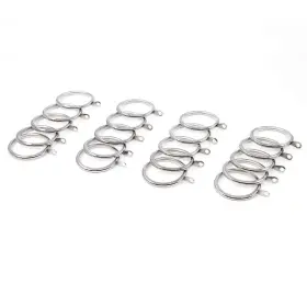 Gcurtain 653552640806 20 Pcs Metal Curtain Rings 1.77 Inch Internal Diameter Rod For