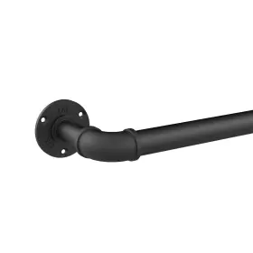 72-144 Gcurtain 710588165607 Industrial Curtain Rods Inch 1-1/8 Diameter Wrap Around Curved