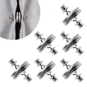 585289 Geehua 6 Pcs Magnetic Curtain Clips Closure Pins To Keep Curtains Closed