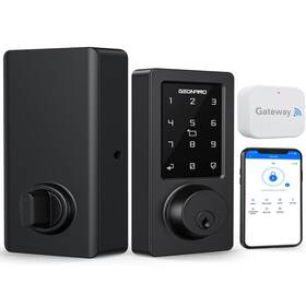 Geonfino B0b1tjcdnp Wifi Bluetooth Smart Lock Keyless Entry Touchscreen Keypad Auto
