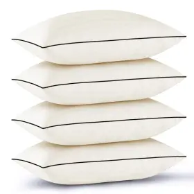 Bp4-002-be Gohome Pillows Queen Size Set Of 4 - Bed For Sleeping Pack Cooling