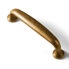 Goo-ki 809664200333 6 Pack Antique Brass Cabinet Handles 3.78 Inch 96mm C-c Bronze D