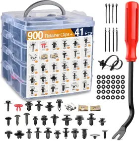 Assortment-30 Gooacc Grc-407 941pcs Car Retainer Clips And Auto Body Fasteners Most Popu