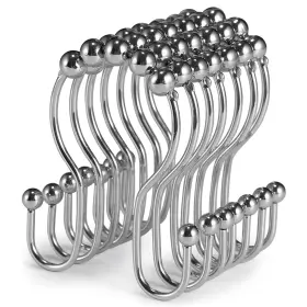 Goowin 713145018921 Shower Curtain Hooks 12 Pcs Rings Stainless... Fast Ship