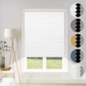 B08bfnz1fl Grandekor Blackout Shades Cordless Blinds Cellular Fabric Honeycomb Door Window