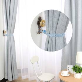 Gryfton 784958654132 4pcs Curtain Tieback 23 Inch Holdback Decorative Rope Holder Blue
